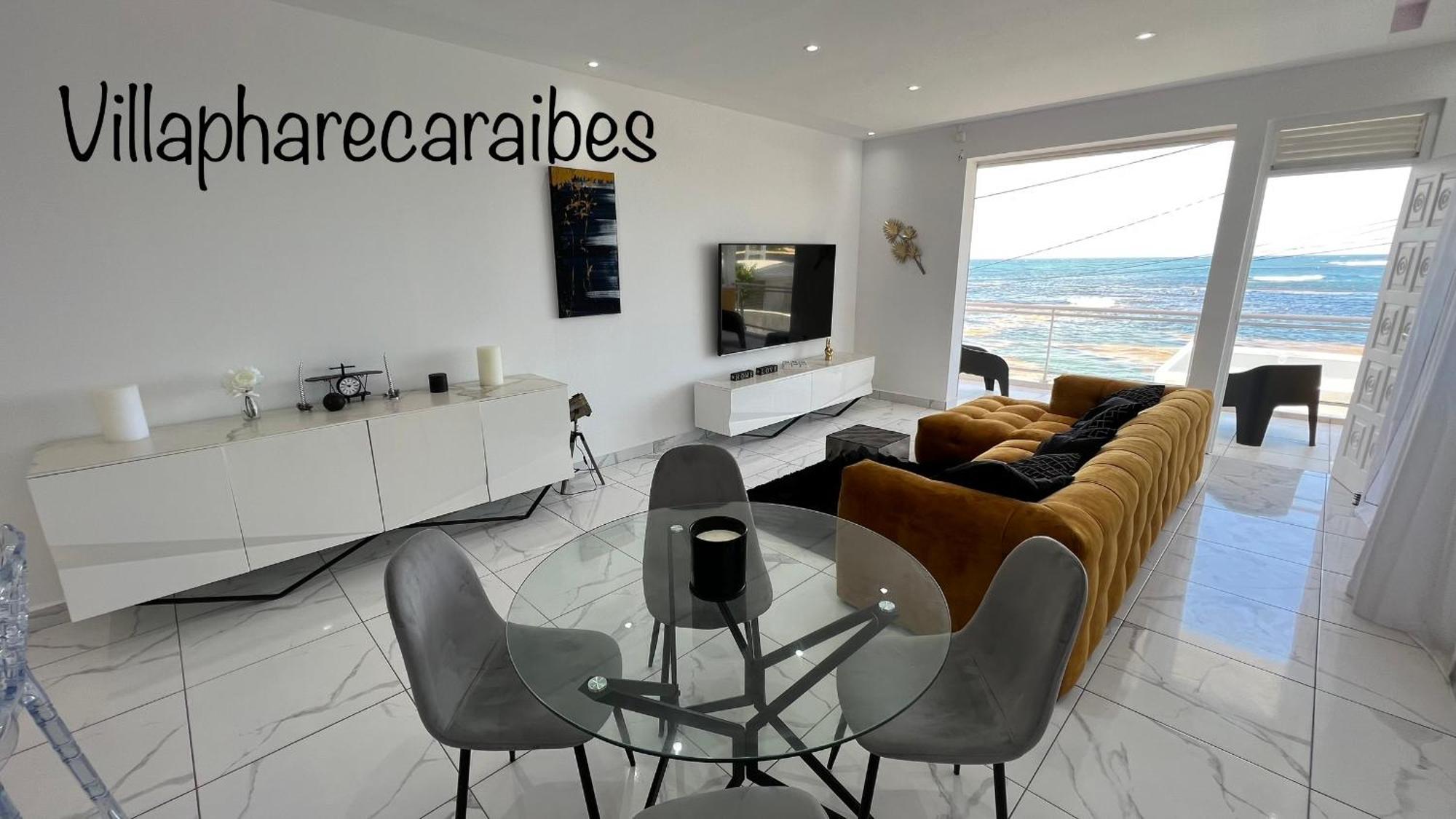 Villa Phare Caraibes Guadeloupe - Rooftop Jacuzzi & Ocean View ル・ムル エクステリア 写真