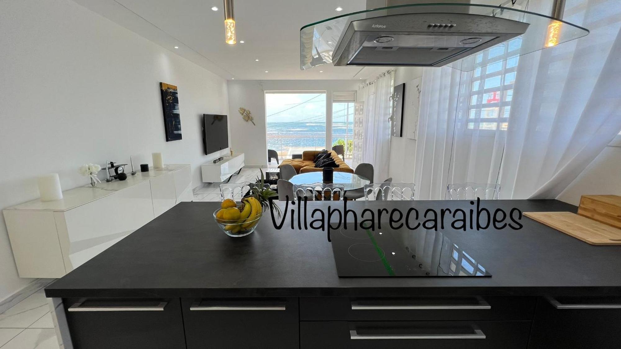 Villa Phare Caraibes Guadeloupe - Rooftop Jacuzzi & Ocean View ル・ムル エクステリア 写真